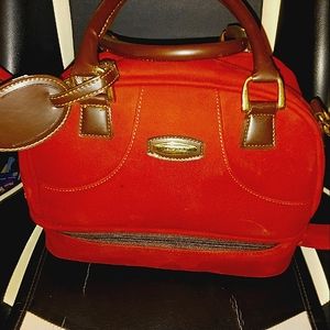 Peirre Cardin Maroon ..over night bag/carry on